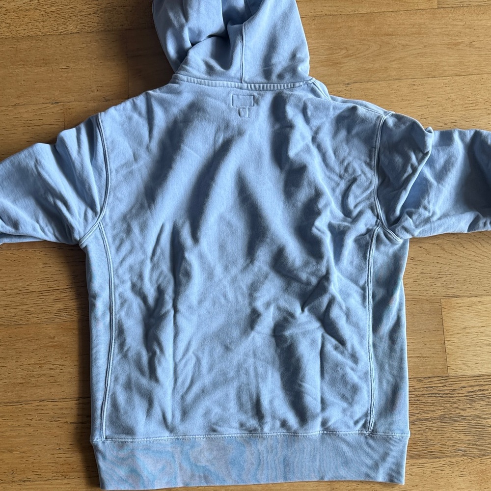 J. Crew Light Blue Hoodie - Picture 5 of 5